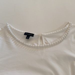 Talbot’s White Dress Blouse